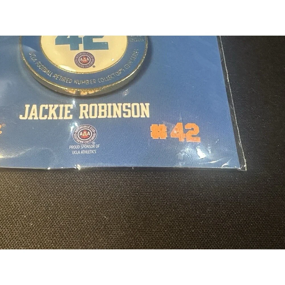 3 x UCLA Retired Numbers Coin Series Troy Aikman, Kenny Easley & Jackie Robinson